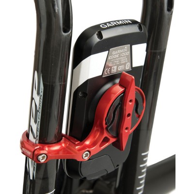 CatEye K-Edge Triathlon 22.2mm Handlebar Computer Mount - Red