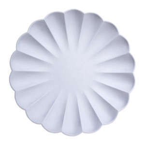 Meri Meri Large Soft Lilac Compostable Plates (Pack of 8) - 1 of 3