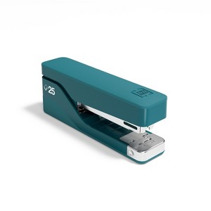 TRU RED Desktop Stapler 25-Sheet Capacity Teal TR58100 - 1 of 3