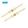Unique Bargains Bowtie Copper Clip for Fastening Chandelier Crystal Lamp 150 Pcs - 3 of 4