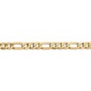 Black Bow Jewelry Men's 7.5mm, 14k Yellow Gold, Flat Figaro Chain Bracelet - 2 of 4