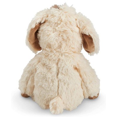 Cream and Brown Microwavable Plush Puppy Dog