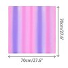 INSPIRE CHIC Women's Chiffon Colorful Gradient Square Soft Sheer Neck Scarves 1Pc - 3 of 4
