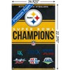 Trends International NFL Pittsburgh Steelers - Champions 23 Unframed Wall Poster Prints - 3 of 4