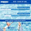 Swimline Hydrotools 2 Piece Telescopic Pole with Reinforced Non Slip Locking Cams for Swimming Pool Cleaning Skimmer Nets, Vacuum Heads, and Brushes - 3 of 4