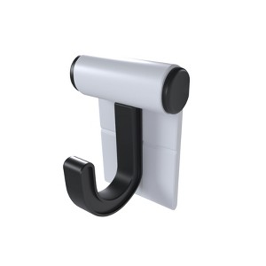 Hang It Simple 2in Wall-Mounted Storage System with Adjustable Hooks – Heavy-Duty Organizer for Tools, Mops, Brooms - 1 of 4