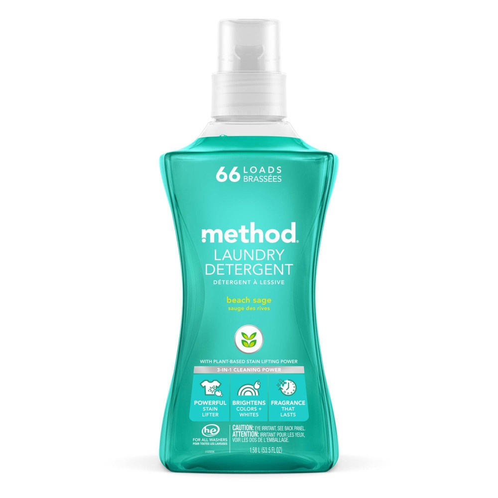 UPC 817939014899 Method Beach Sage Laundry Detergent 53.5 fl oz