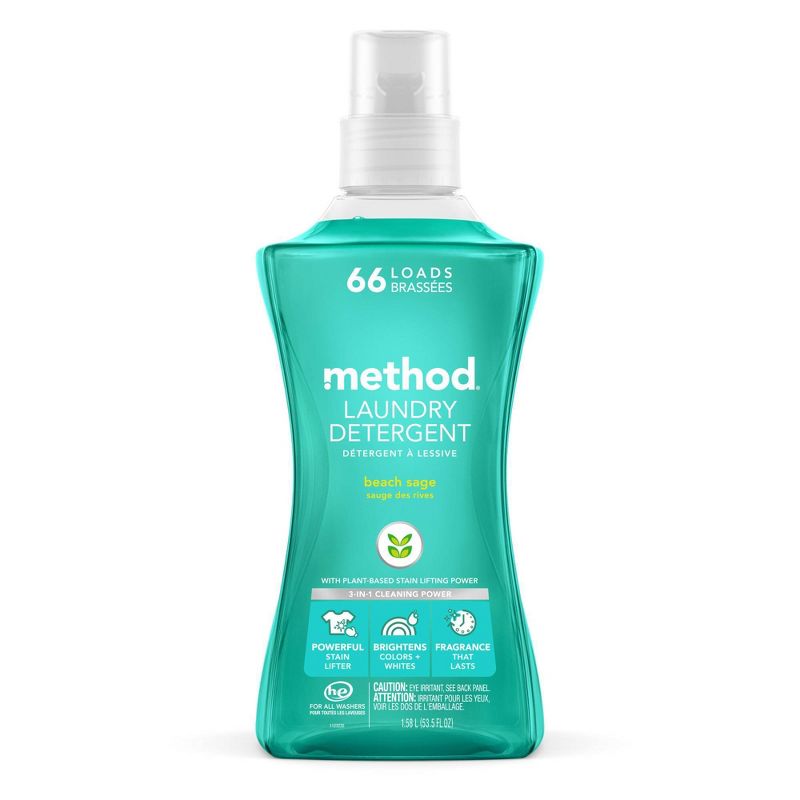 Method Beach Sage Laundry Detergent - 53.5 fl oz, 1 of 9