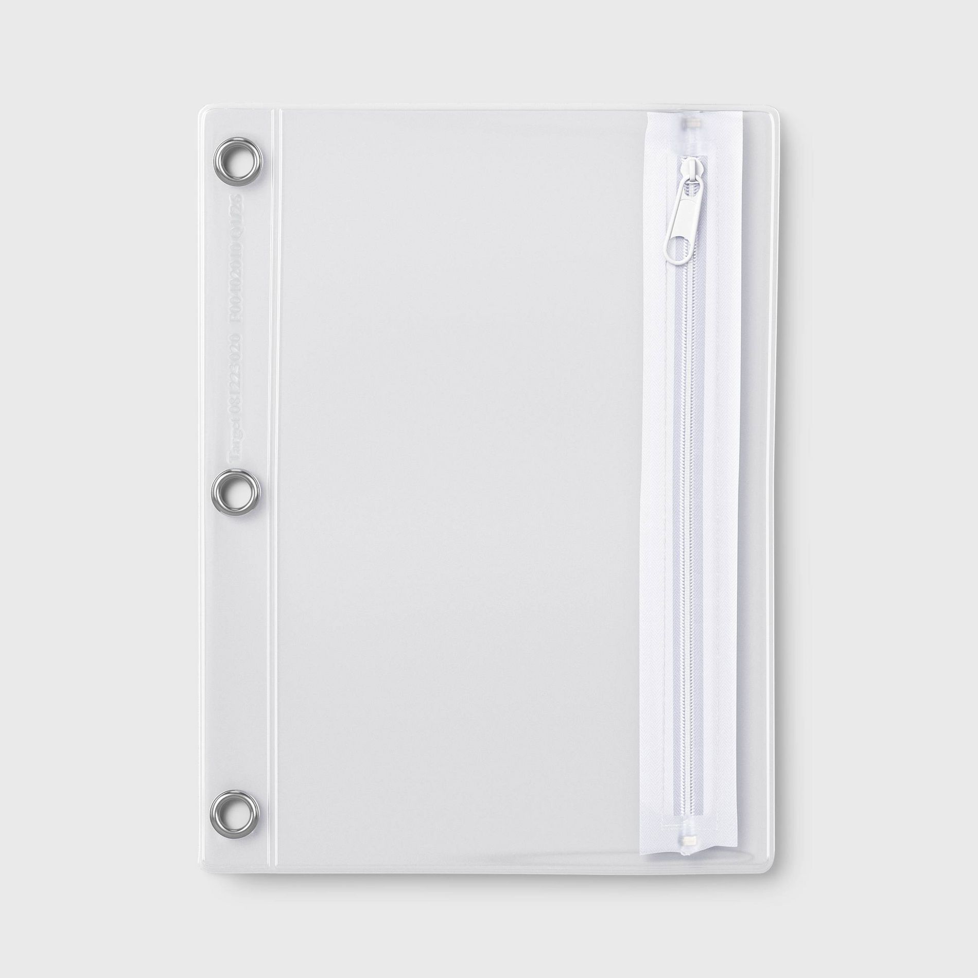 Single Zip Clear Binder Pouch - up&up™