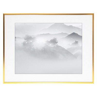 REGALWOVEN Aluminum Decor Picture Frame for Tabletop Display and Wall Hanging