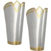 Wonder Woman Costume Accessories Cuffs Gauntlets Tiara Set Comic Book Superhero - 3 of 4