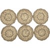 Cobblestone Jute Coaster Set of 6 - 2 of 4