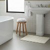 Knightsbridge Stylish And Comfortable All Season Traditional New Tile Design Cotton Bath Rug 24" X 40" Ivory - 2 of 4
