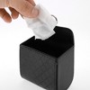 Unique Bargains Car Trash Can Hanging Car Air Vent Faux Leather Trash Bin 1 Pc - 4 of 4