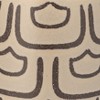 Sagebrook Home 10" Ceramic Vase - Contemporary Decorative Vase in with Creative Abstract Design Table Decor - 4 of 4