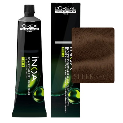L'Oreal Pro iNOA Coloration Ammonia-Free Permanent Hair Color Dye  - Multicolored Loreal Haircolor Cream