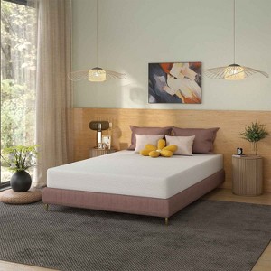 BestMassage 8 Inch Mattress Bamboo Charcoal Memory Foam Mattress Medium Firm Mattress CertiPUR-US Certified - 1 of 4