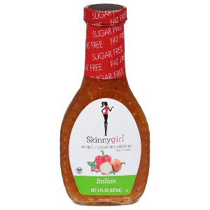 Skinnygirl, Fat-Free, Sugar-Free Italian Salad Dressing, 8 fl oz (Pack of 2) - 1 of 4