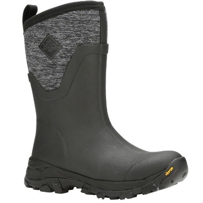 Women's Muck Arctic Ice Mid + Vibram Arctic Grip A.T. Boot, ASVMA100, Black
