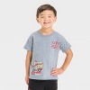 Toddler Boys' 2pc Disney Pixar Cars Lightning McQueen T-Shirt & Shorts Set - Gray - 3 of 4