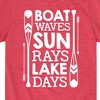 Boys' - Instant Message - Lake Days Quote Short Sleeve Graphic T-Shirt - 2 of 4