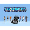 "The Fanatics" 6 piece Diecast Figure Set Limited Edition for 1/64 Scale Models by American Diorama - 2 of 4