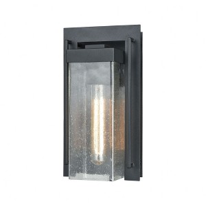 Elk Home Overton 1 - Light Wall Light in  Matte Black - 1 of 4