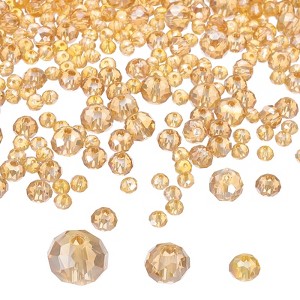 Unique Bargains Jewelry Making Craft Embellishments Rondelle Beads - 1 of 4