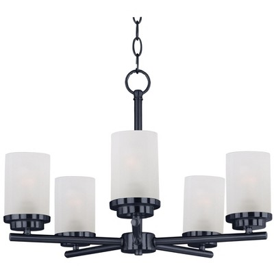 Maxim Lighting Corona 5 - Light Chandelier in  Black