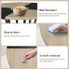 Round Dining Table for 4-6, 47.2in Circle Farmhouse Kitchen Table with Storage for Dining Room, Living Room, Meeting Room, Apartment - 4 of 4