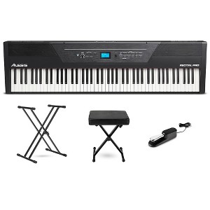 Alesis Recital Pro 88-Key Digital Piano Essentials Bundle - 1 of 4