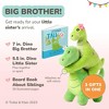 Tickle & Main 3 Pcs New Big Brother Gift for Boys, Includes Big Brother/Little Sister Dinosaur Stuffed Animals and Storybook - 2 of 4