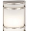 Minka Lavery Modern Outdoor Wall Light Fixture Brushed Stainless Steel LED 9 1/2" Etched Opal Glass for Post Exterior Porch Patio - 3 of 3