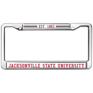 Jacksonville State University Full Size Standard License Plate Metal Frame - 1 of 4