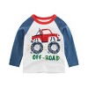 Kids 2 Pack Trucks Long Sleeve Tees - 2 of 2