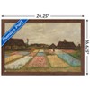 Trends International Flower Beds in Holland by Vincent van Gogh Framed Wall Poster Prints - 3 of 4