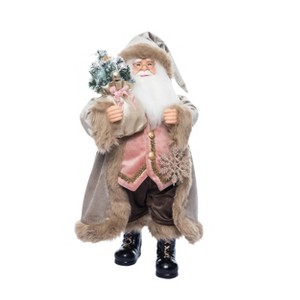 Season's Designs Christmas Tree 24" Victorian Santa With Snowflake Ornament - 1 of 1