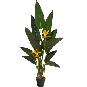 Nearly Natural 4.5-ft Bird of Paradise Artificial Plant (Real Touch) - 1 of 4