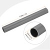 Unique Bargains High Impact Water Plumb Cable Sleeve PVC Rigid Round Pipes 13" Length - 2 of 3