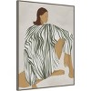 Amanti Art 32" x 42" Delilah Daring by Urban Road Framed Canvas Wall Art Print: Modern Style, Lithograph Medium, Polystyrene Frame - 2 of 4