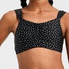 Girls' Mini Polka Dot Bikini Set - art class™ Black/White - 3 of 3