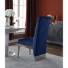 Meridian Furniture,Porsha Velvet Dining Chair, Set of 2 - 2 of 4