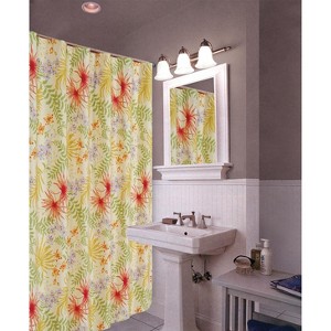 C&F Home Sea Flora Shower Curtain - 1 of 3
