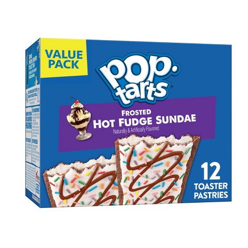 Pop-tarts Frosted Hot Fudge Sundae Pastries - 12ct/20.3oz : Target