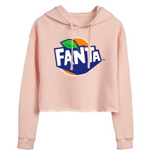 Women's - Coca-Cola - Fanta Costume Cropped Graphic Hoodie - 1 of 3