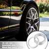 Unique Bargains Aluminum Alloy Car Auto Hub Centric Rings Wheel Bore Center Spacer Silver Tone 4 Pcs - 2 of 4