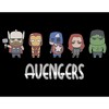 Boy's Marvel Cute Avengers T-Shirt - 2 of 4