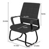 Lycvki Modern Metal Frame Office Chair with Soft and Comfortable - 4 of 4