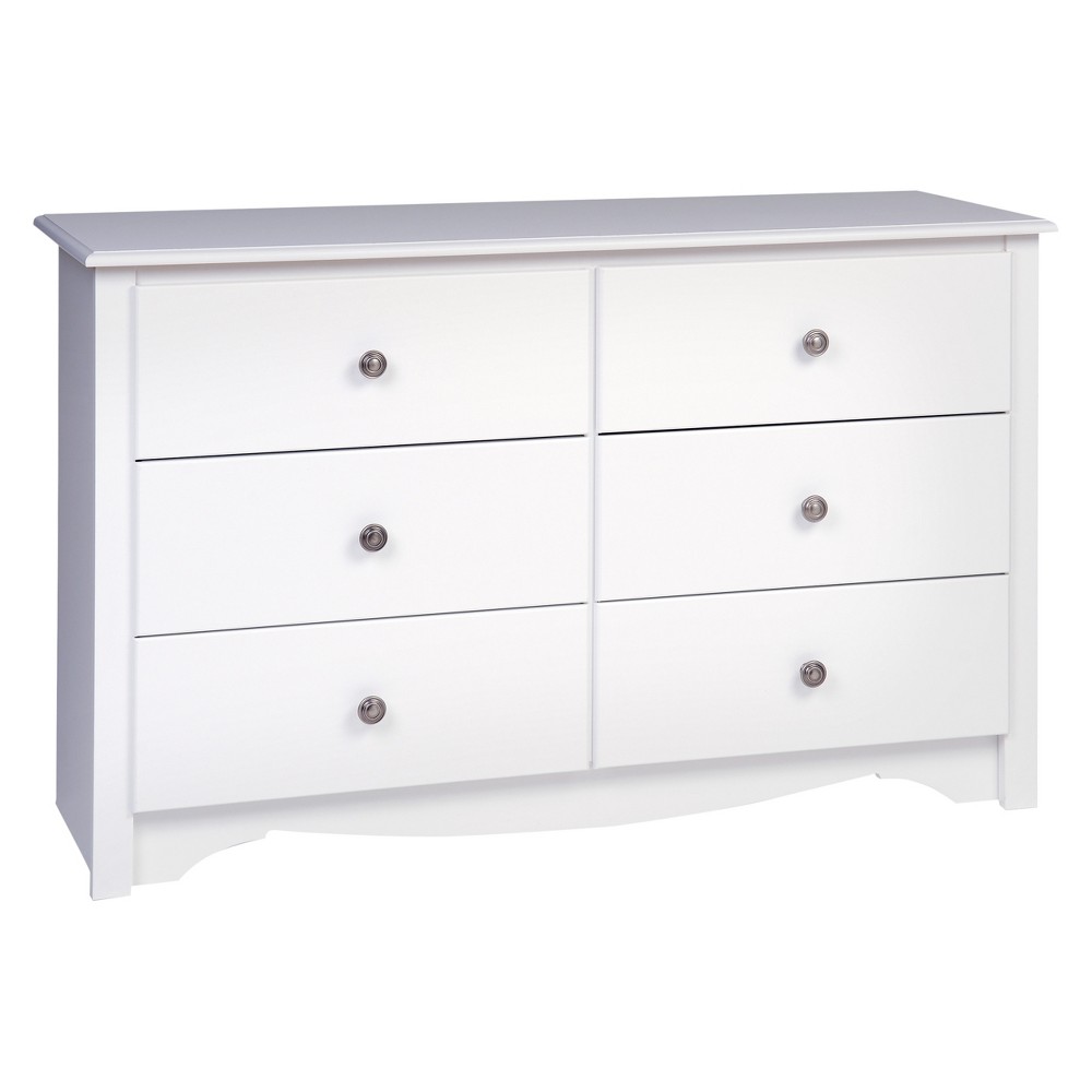 Photos - Dresser / Chests of Drawers Monterey Dresser White - Prepac