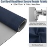 Unique Bargains Car Interior Foam Backed Broken Faded Repair Headliner Suede 1 Pc - 2 of 4